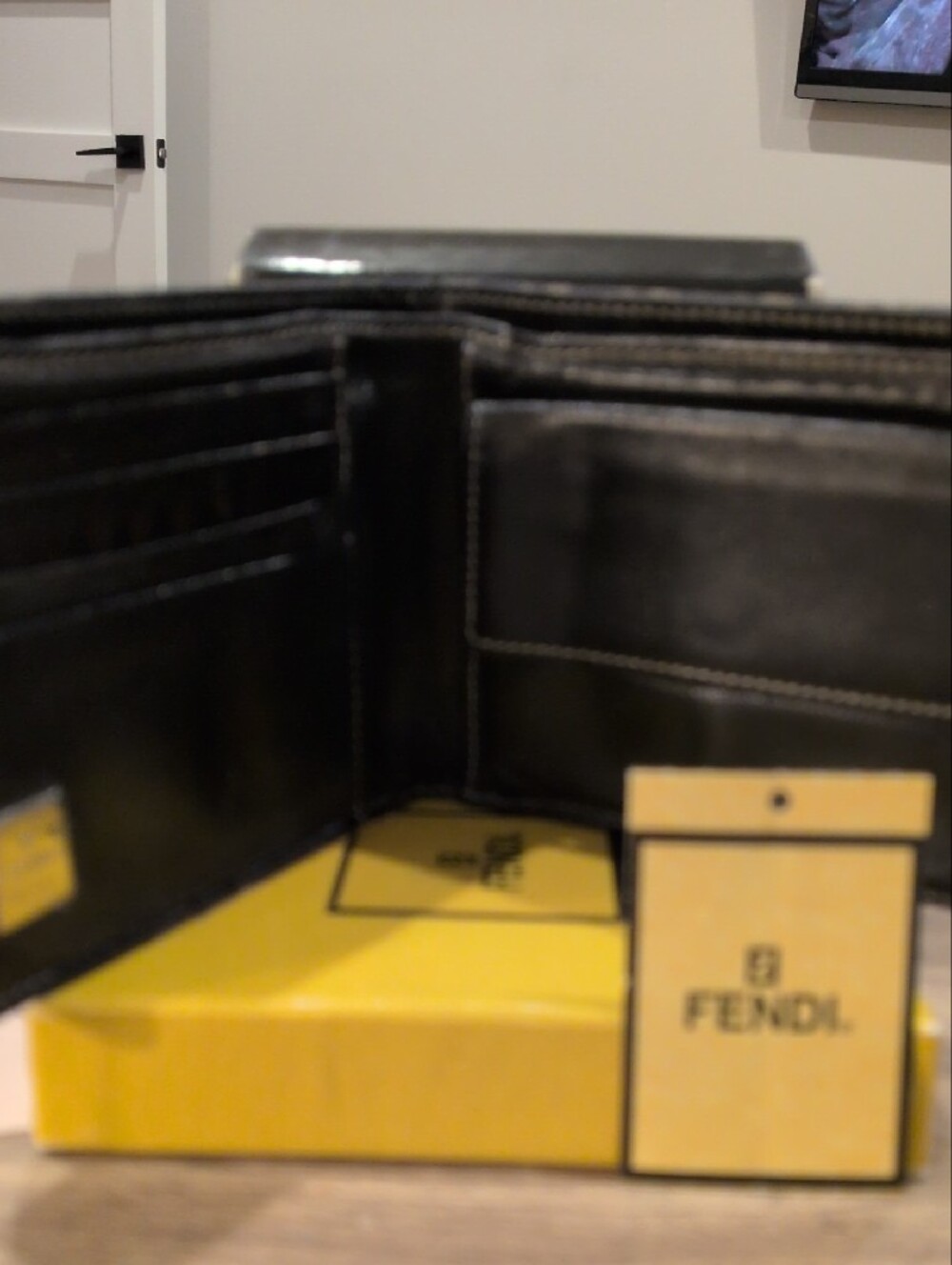 Fendi Vintage Zucca FF Jacquard Bi-Fold Wallet - Picture 5 of 13